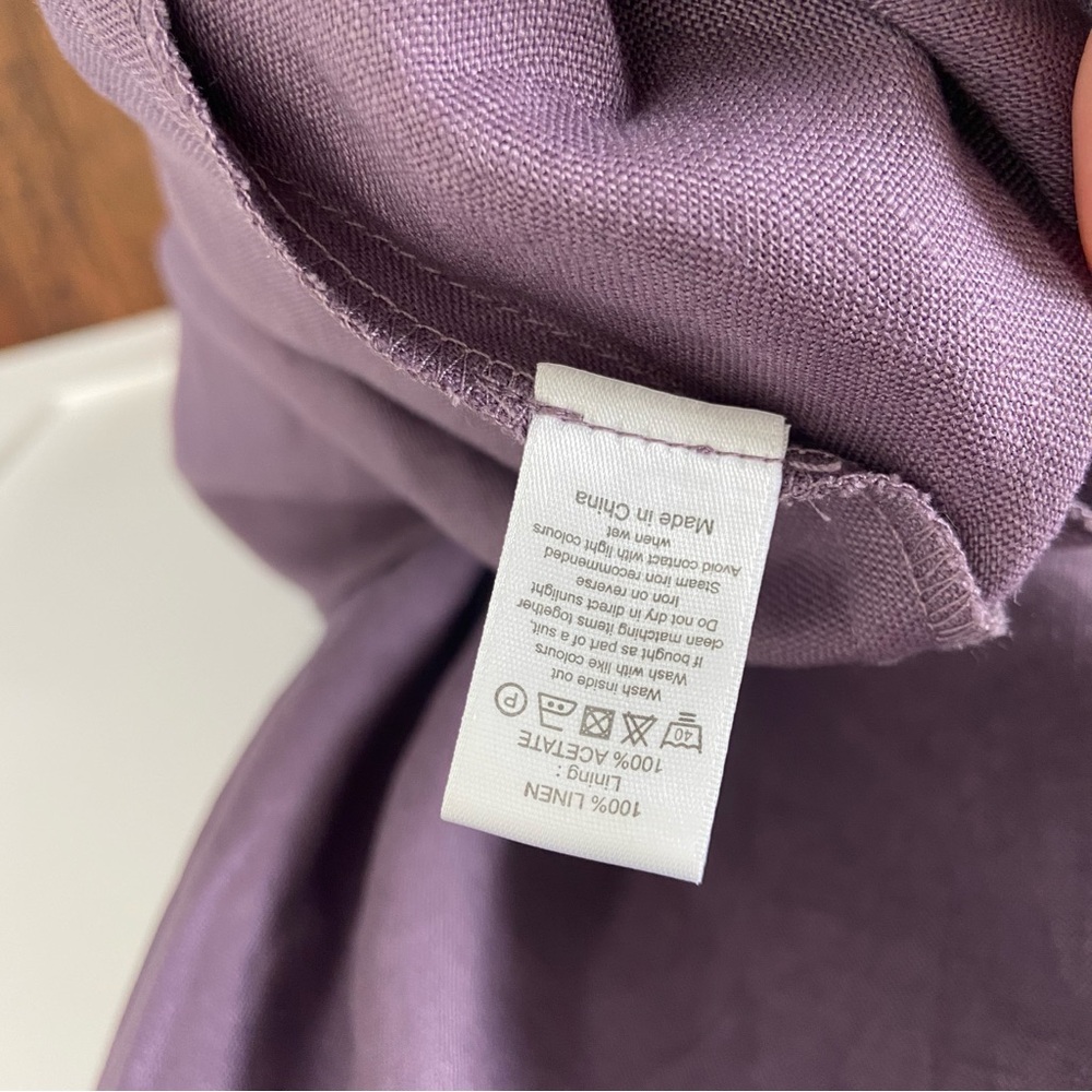 Long Tall Sally Purple Sleeveless Mid Calve Dress - Picture 8 of 8